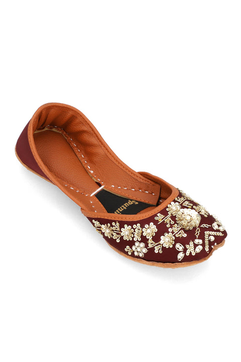 Maroon Khussa H04223/017