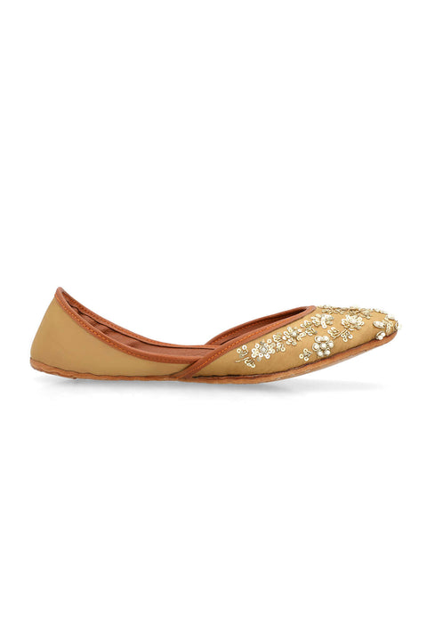 Fawn Golden Khussa H04223/611
