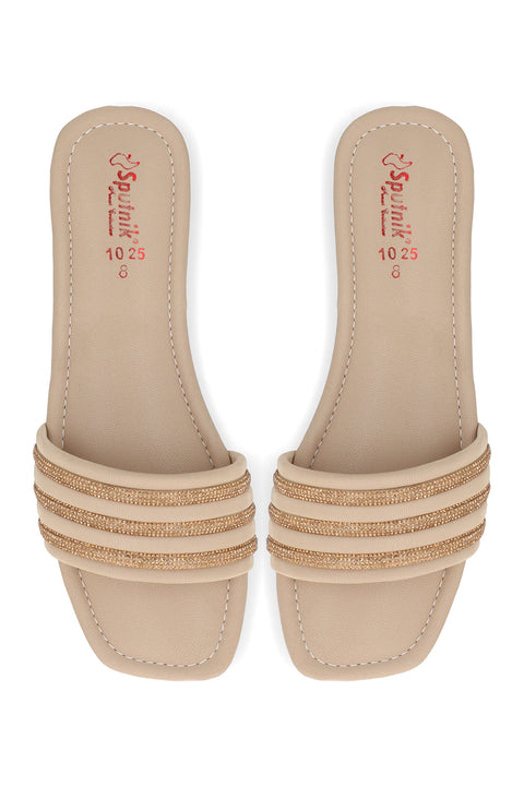 Fawn Golden Flat Slipper HH2927/611