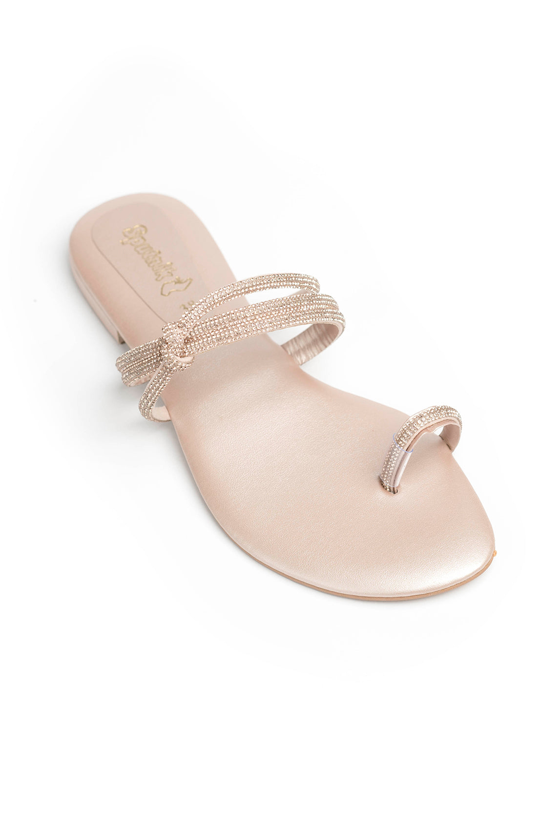 Peach Flat Slipper J02215/130