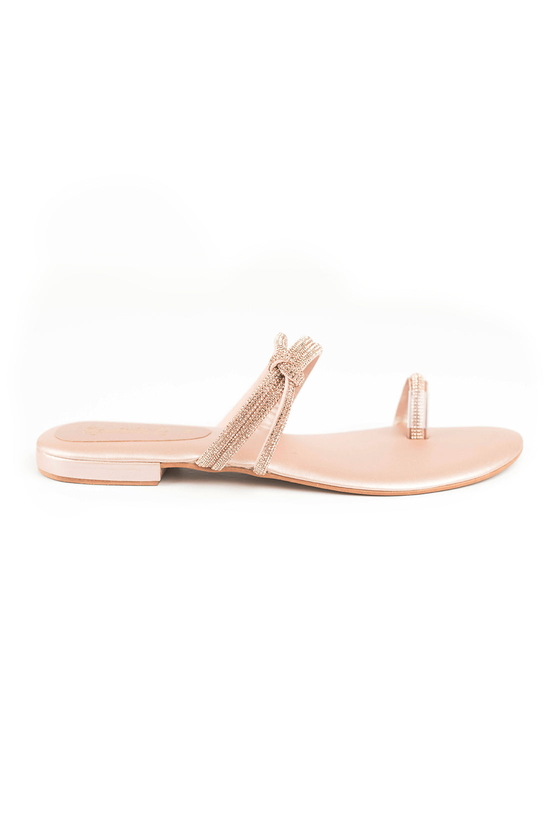Peach Flat Slipper J02215/130
