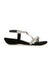 Black Suede Flat Sandal J02271/2s0