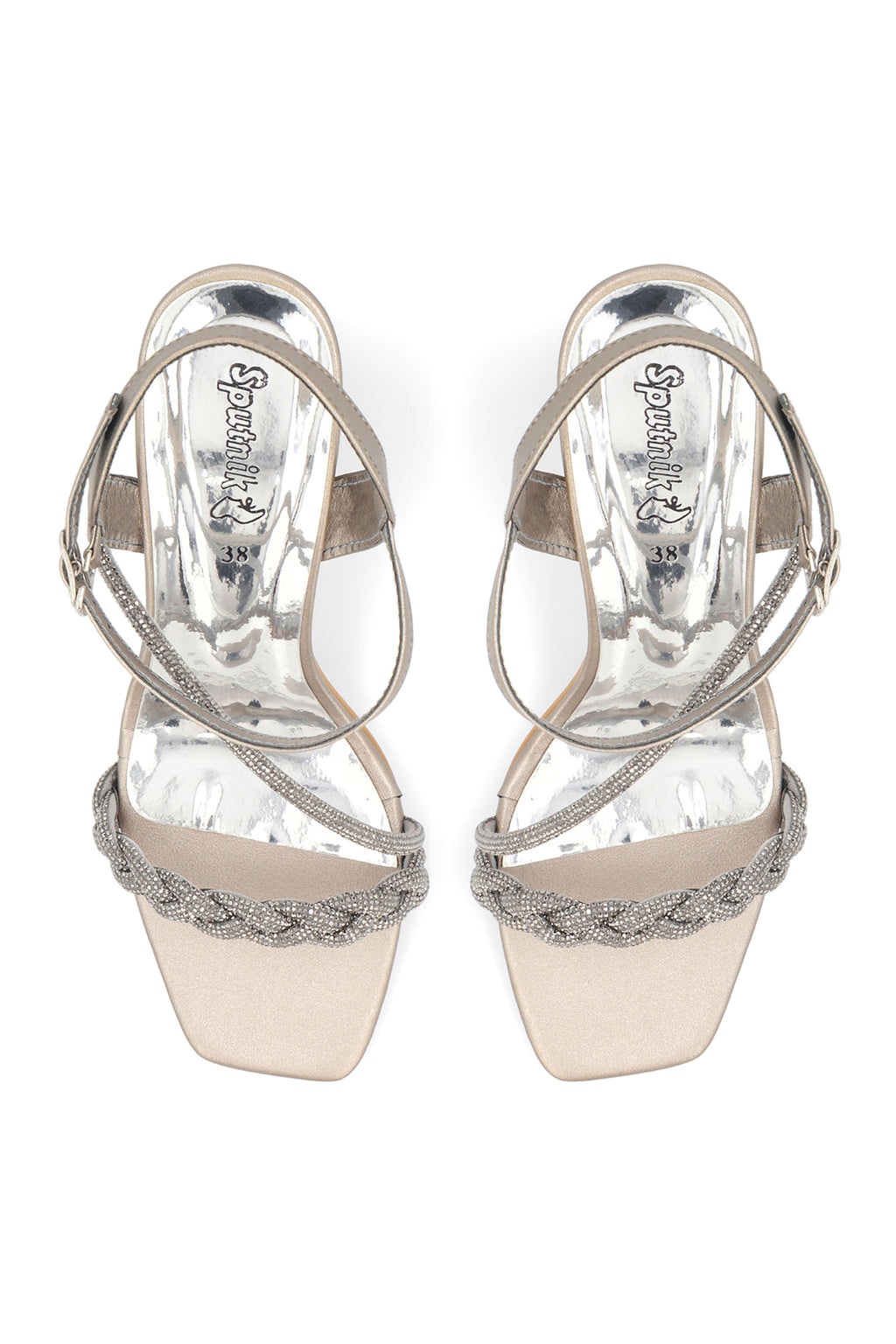 Grey Fancy Sandal J03333/015