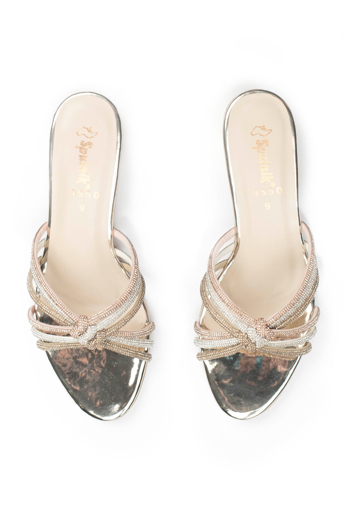 Golden Multi Fancy Slipper J02425/110